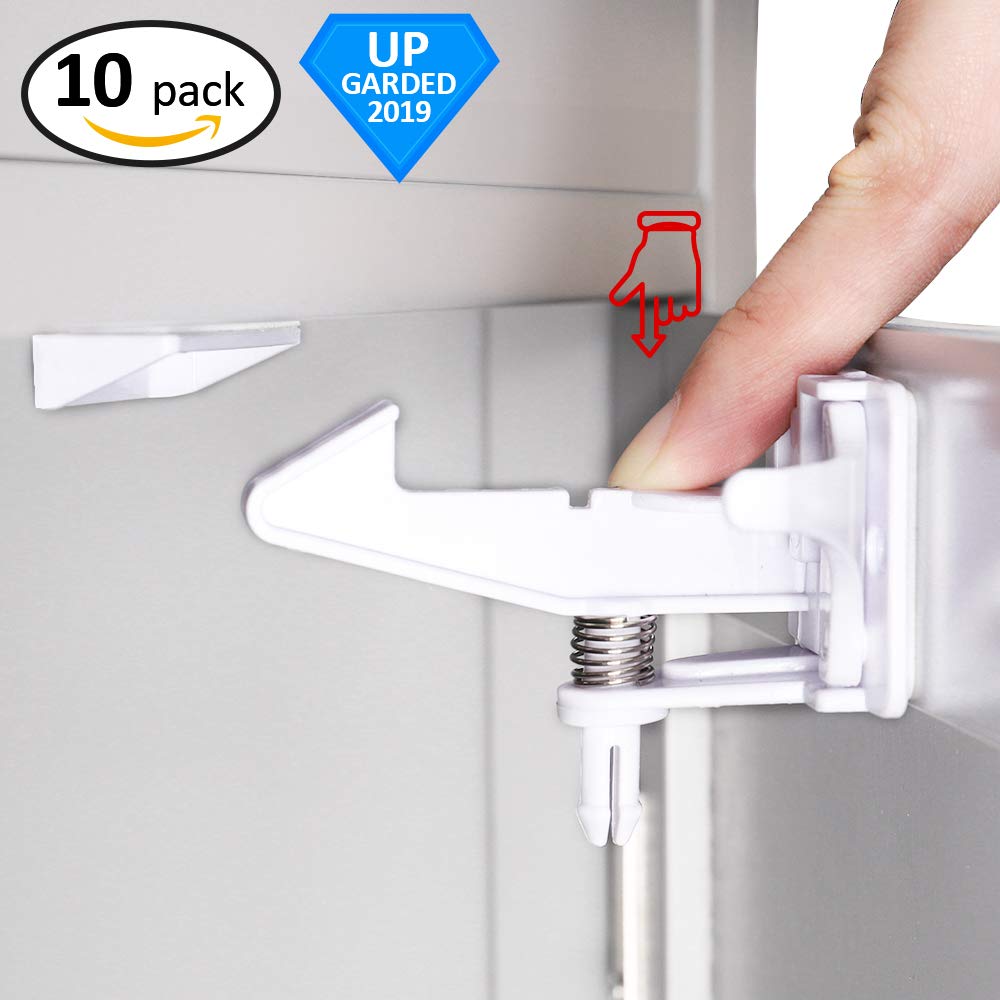 Buy 10 Pack Child Safety Cabinet Locks,Baby Proof Safety Latches with ...