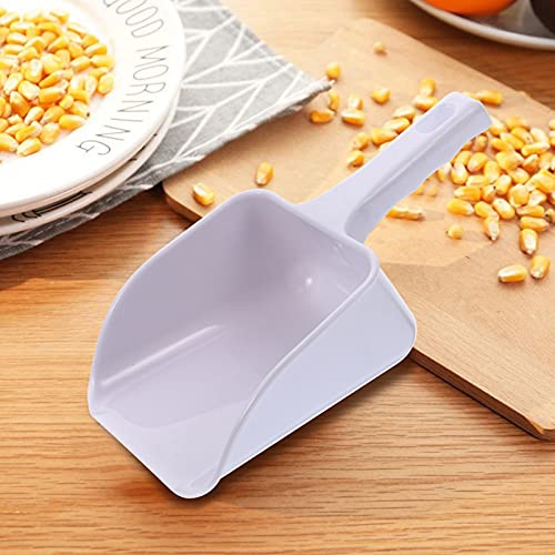 UPKOCH Farinha De Cozinha Colher Plana Colher de Arroz Pó de Folha de Chá Scooper Alimentos Doces Cu