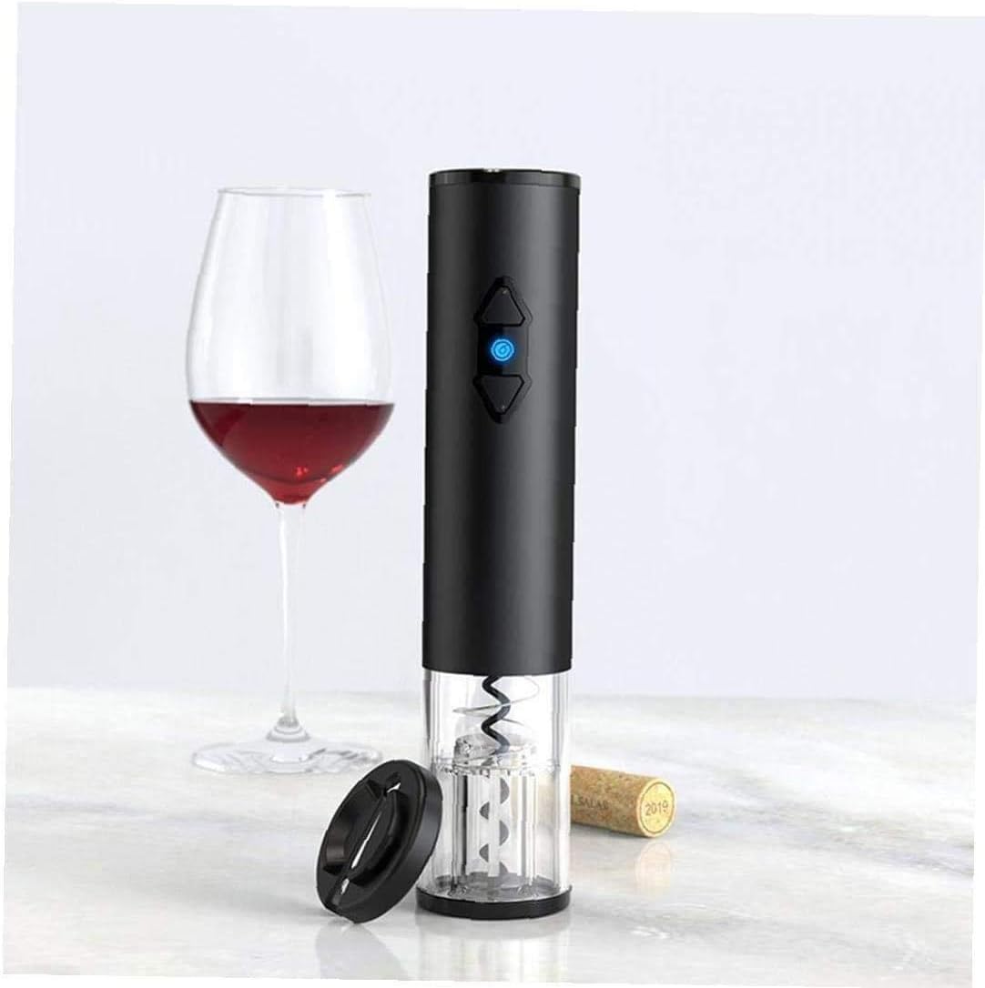 Electric Wine Bottle Openers Set，Battery Powered Motorized Operated Cordless Automatic Corkscrew Opener，Portable