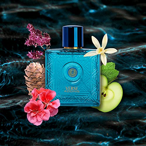 Novoglow Verse Adonis Eau De Parfum For Men 3.4 Fl. Oz. 100Ml Men'S Perfume Refreshing Combination Of Woody Floral & Fruity Scents thumb #1