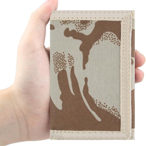 Kids Wallet for Boys Teen, Cheap Little Boys Wallet for Kids Ages 4-5-6-7-8-9-10-12, Camouflage Camo Wallets with Zipper Coin Pocket, Tri Fold Child Childrens Wallet for Christmas Birthday Gift4