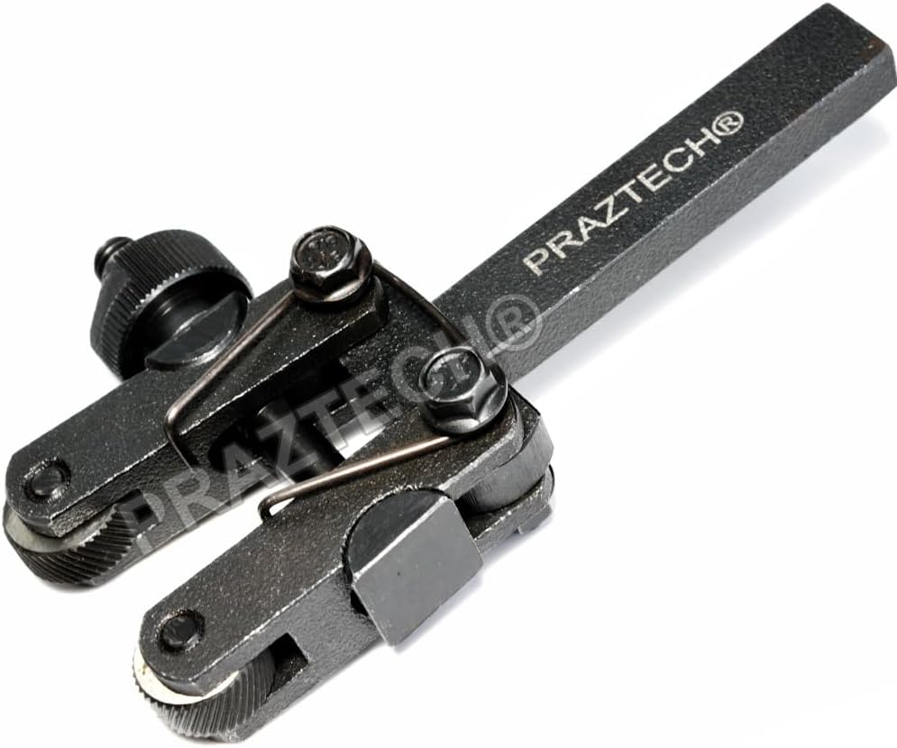 PRAZTECH® Quality Spring Loaded Action Clamp Type Knurling Tool 3-25 mm Capacity- 5/8'' Square Shank for Lathes 16 mm