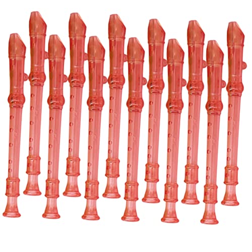 Toddmomy 15pcs Flute Beginner Wind Instrument for Student Practice Safe Musical for Early Education and Fun Play