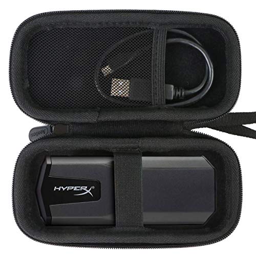 Aenllosi Borsa Custodia Rigida per HyperX Savage EXO SSD SHSX100 Portable Solid-State Drive