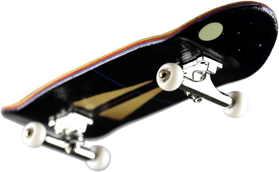NOAHWOOD 8.0 Fingerboards (NW8.0 360flip Deck) NW Prince 34mm Trucks + (Black Logo NW iii Wheels) (100x34mm Maple Wooden)