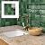 10 Sheet Thicker Peel and Stick Backsplash Tile, 12"x12" 3D Self Adhesive Square Mosaic Subway Checkered Vinyl Backsplash Stick on Wall Tiles for Bathroom, Kitchen, Living Room (10, Green)