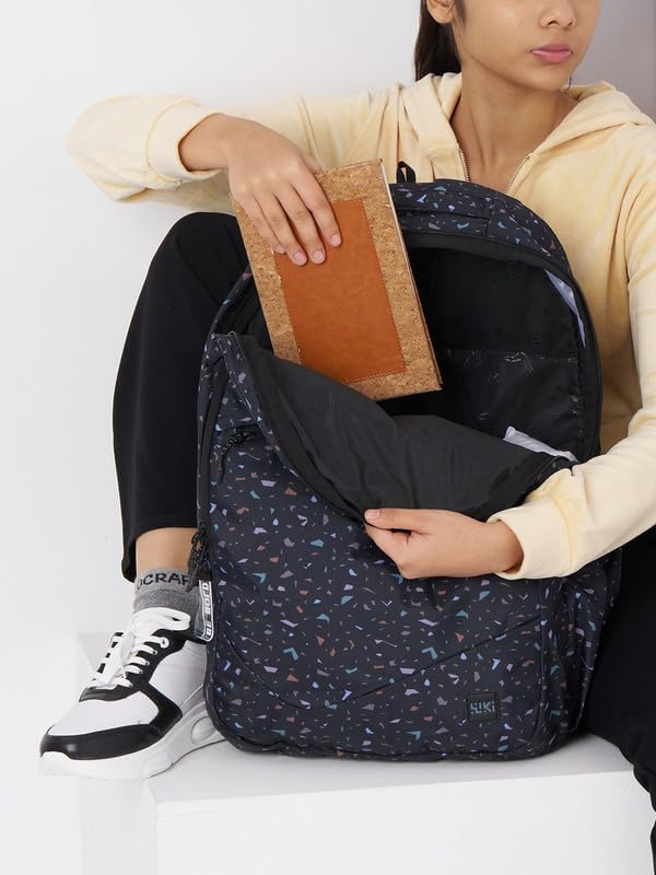 Stylish Unisex Backpack 4 Durable & Lightweight backpack for Men & Women | Backpack for Office, Gym, Travel (37.5 Litre, Black), Black, Free Size, Modern