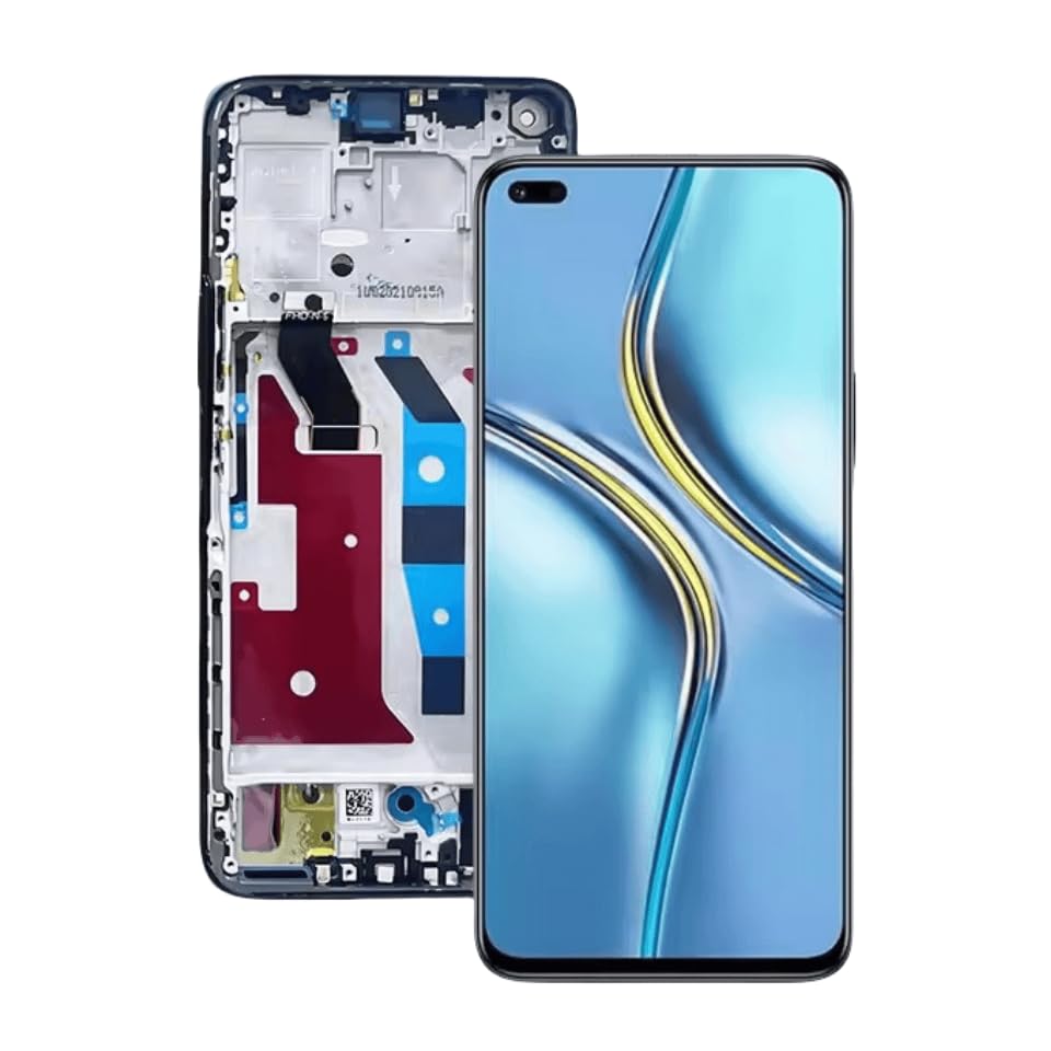 Écran tactile LCD pour Huawei Honor 50 Lite réparer vitre brisée et châssis noir YOOOKOOO