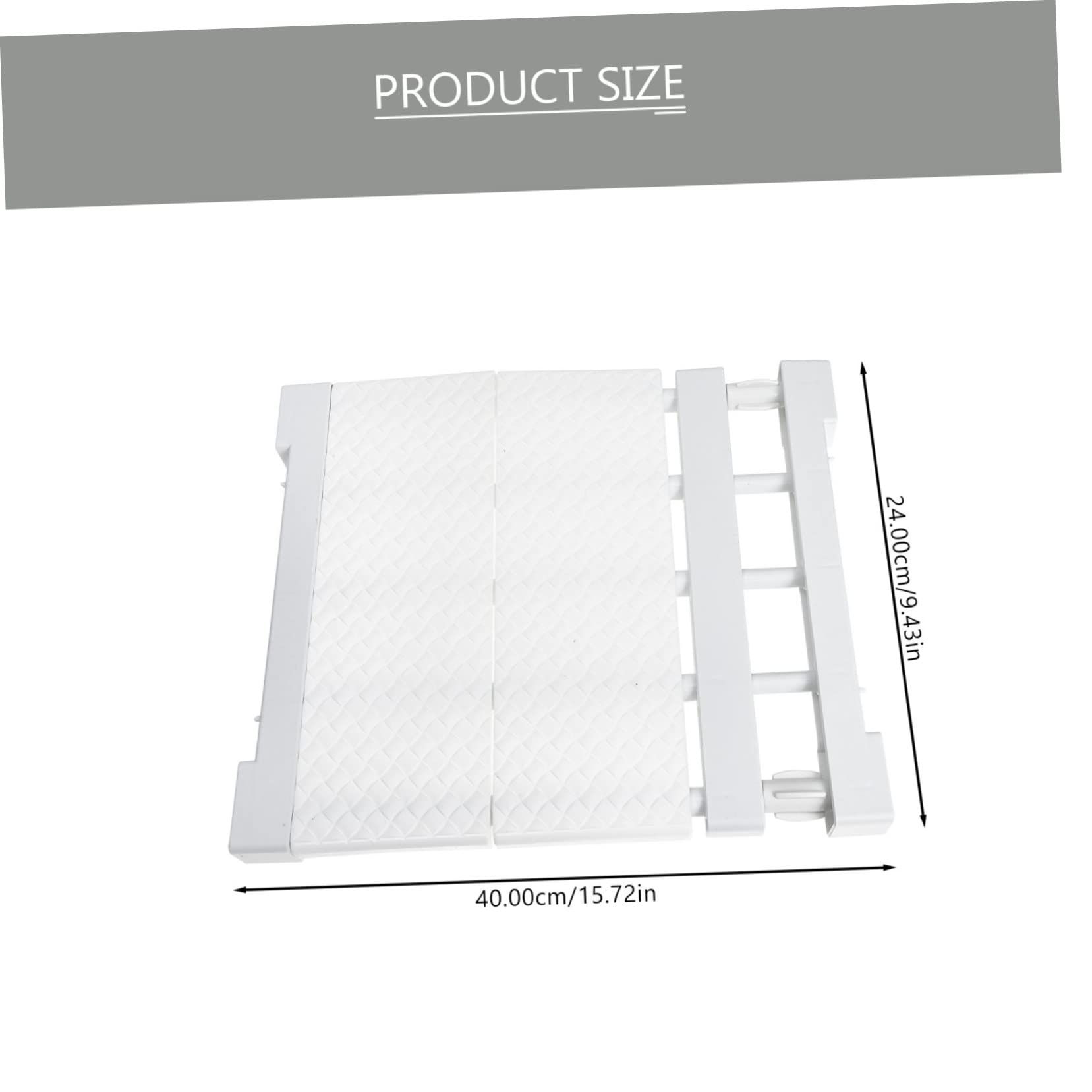 Levemolo Wardrobe Expandable Shelf Rack Tension Shelf for Closet Organization Retractable Storage Divider for Clothes Bathroom Kitchen and More