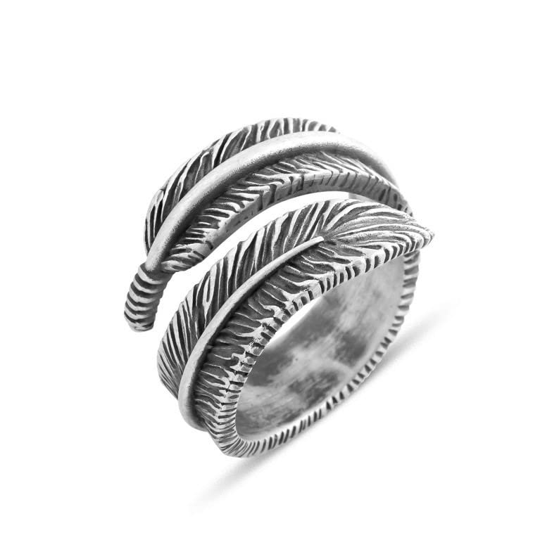The Key House Valentine’s Stainless Steel Stylish Fashionable Eagles Feather Adjustable Ring for Husband & Wife/Men & Women/Boys & Girls/Boyfriend & Girlfriend & for Gift. (B0C55J4325) Amazon Price History, Amazon Price Tracker