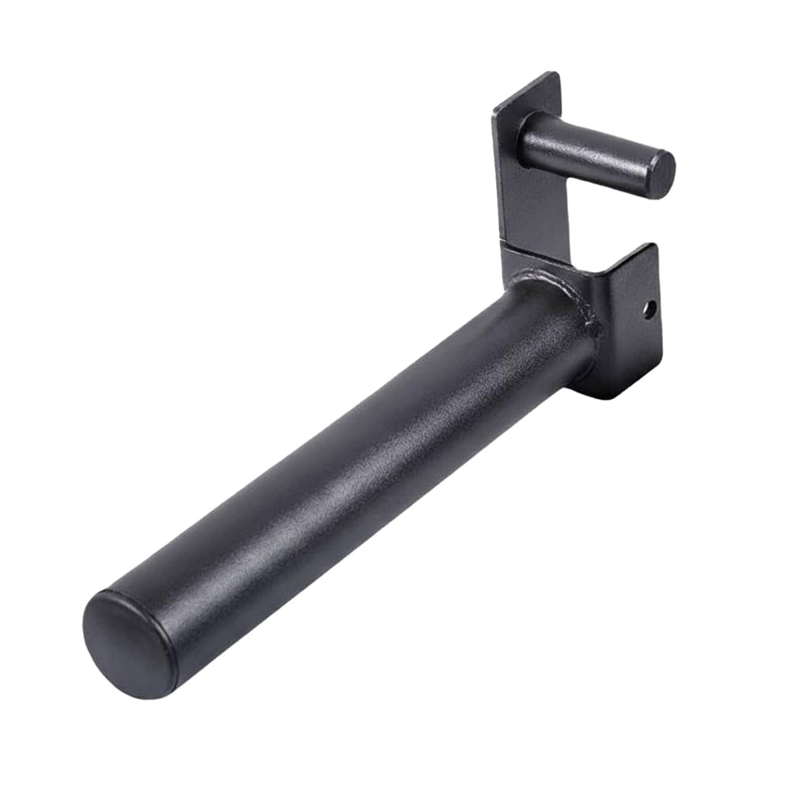 Harilla Portadischi Bilanciere Supporto Pesi Ripiano Palestra Gancio Dischi Portapiastre in Acciaio Resistente con Opzioni di Fissaggio per Tubi 50mm 75mm
