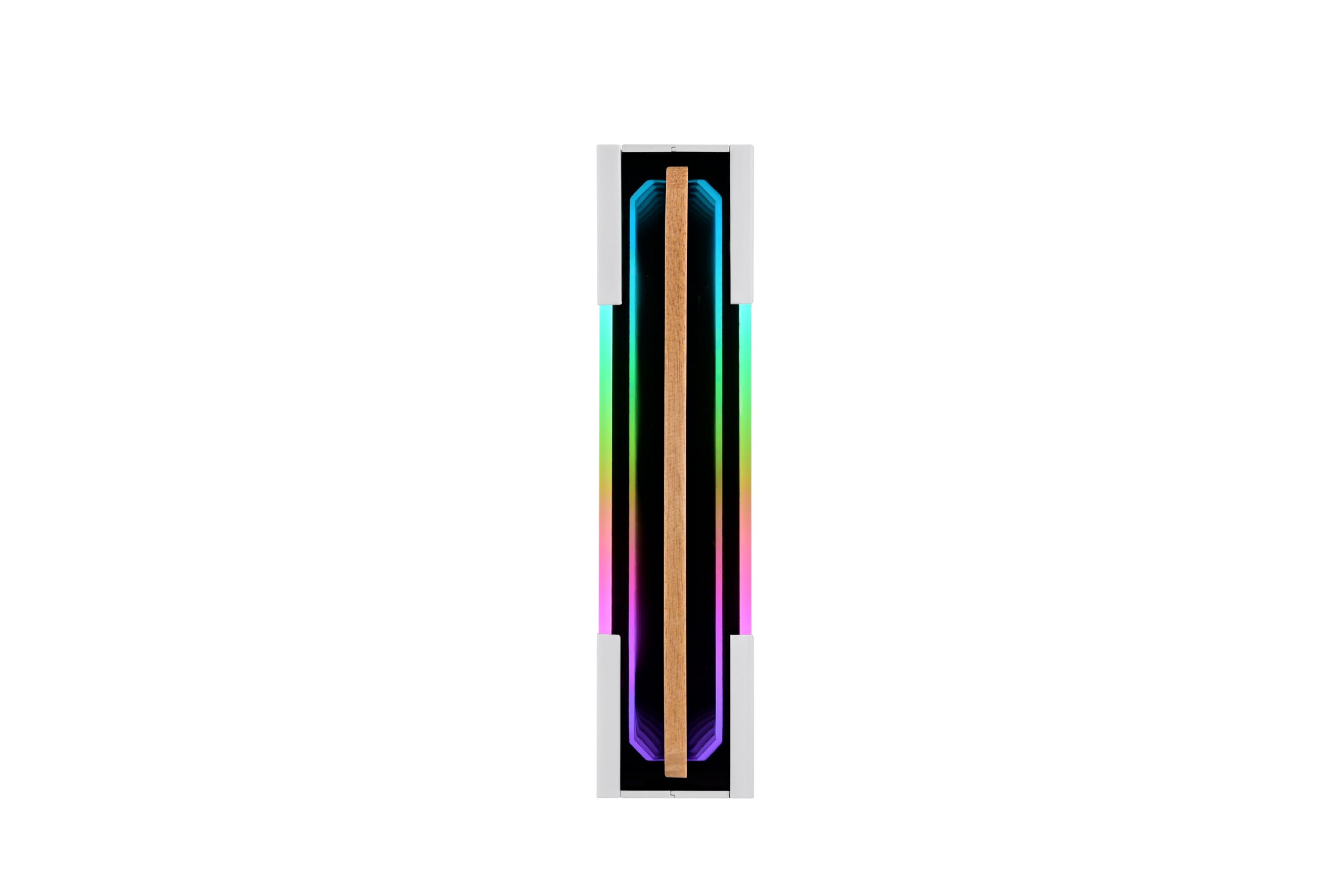 Thermaltake SWAFAN 120 EX INFINITY Wood ARGB Sync (3 sztuki) | Wentylator PC ARGB | MagForce 2.0 Połączenie magnetyczne | Podwójne lustro nieskończoność | 3 łopatki + 3 łopatki odwrócone | Drewniana