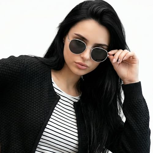 Image of Vincent Chase By Lenskart | Full Rim Round |Polarized Stylish Sunglasses | 100% UV Protected | For Men & Women