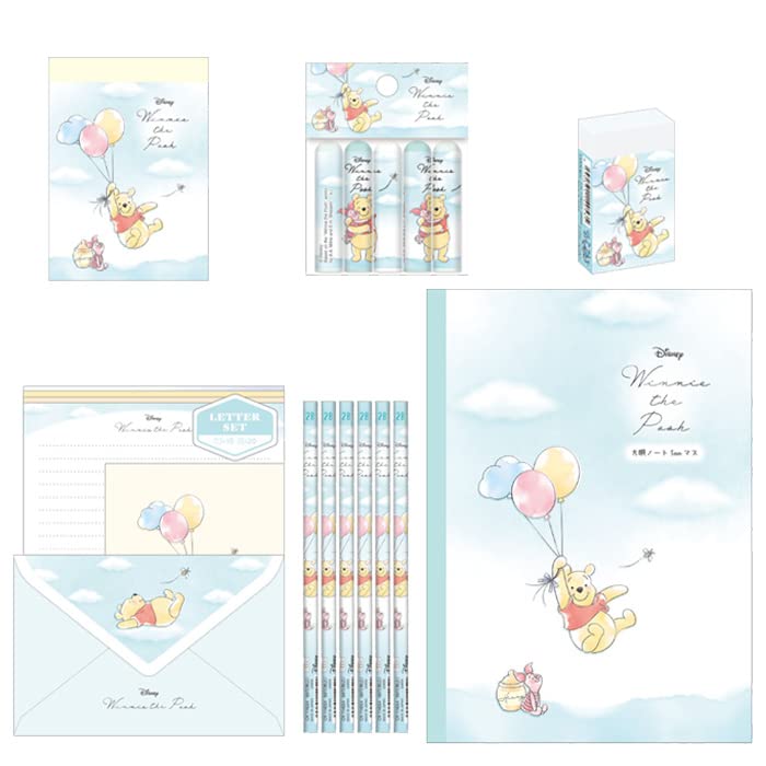 Amazon.co.jp: クラックス 6点 文具セット 文房具セット 女の子 くまの