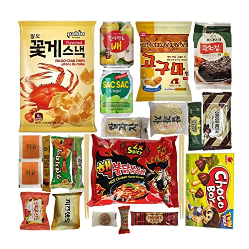 Seconde Nature's Korean Snack Box: A Journey Through Asian Flavors