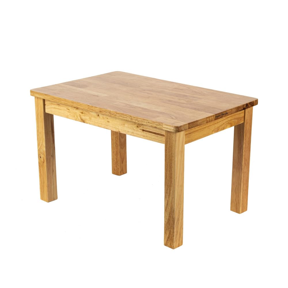 Pioupiou et Merveilles - Ma première Table - Couleur Bois Naturel - 1 à 4ans - Bois Massif - Résistance - Durabilité - Esthétique - S'associe avec Les chaises de la même Couleur - 16359
