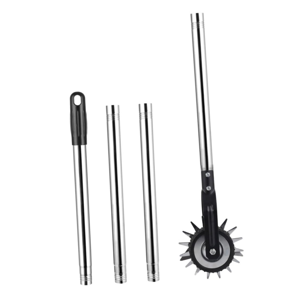 Coupe-Bordures Rotatif à Roue Métal Accessoires pour Tondeuses à Gazon Outils De Coupe pour Pelouse Domestique