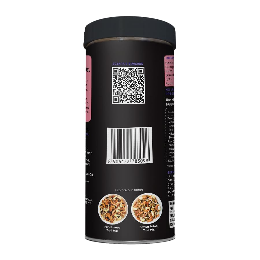 Image of True Elements Premium 11-in-1 Nuts and Dryfruits Mix with Almonds, Walnuts, Cashews, Cranberries, Raisins, Dates, 50g Pack, Vegetarian