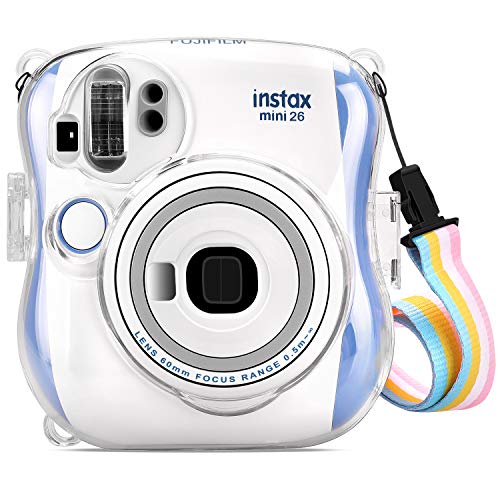 Fintie Protective Clear Case for Fujifilm Instax Mini 25 26 Instant Camera