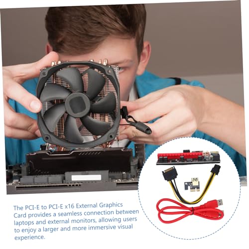Cable de extensión PCIe para tarjetas gráficas en salas de juego multimedia 4