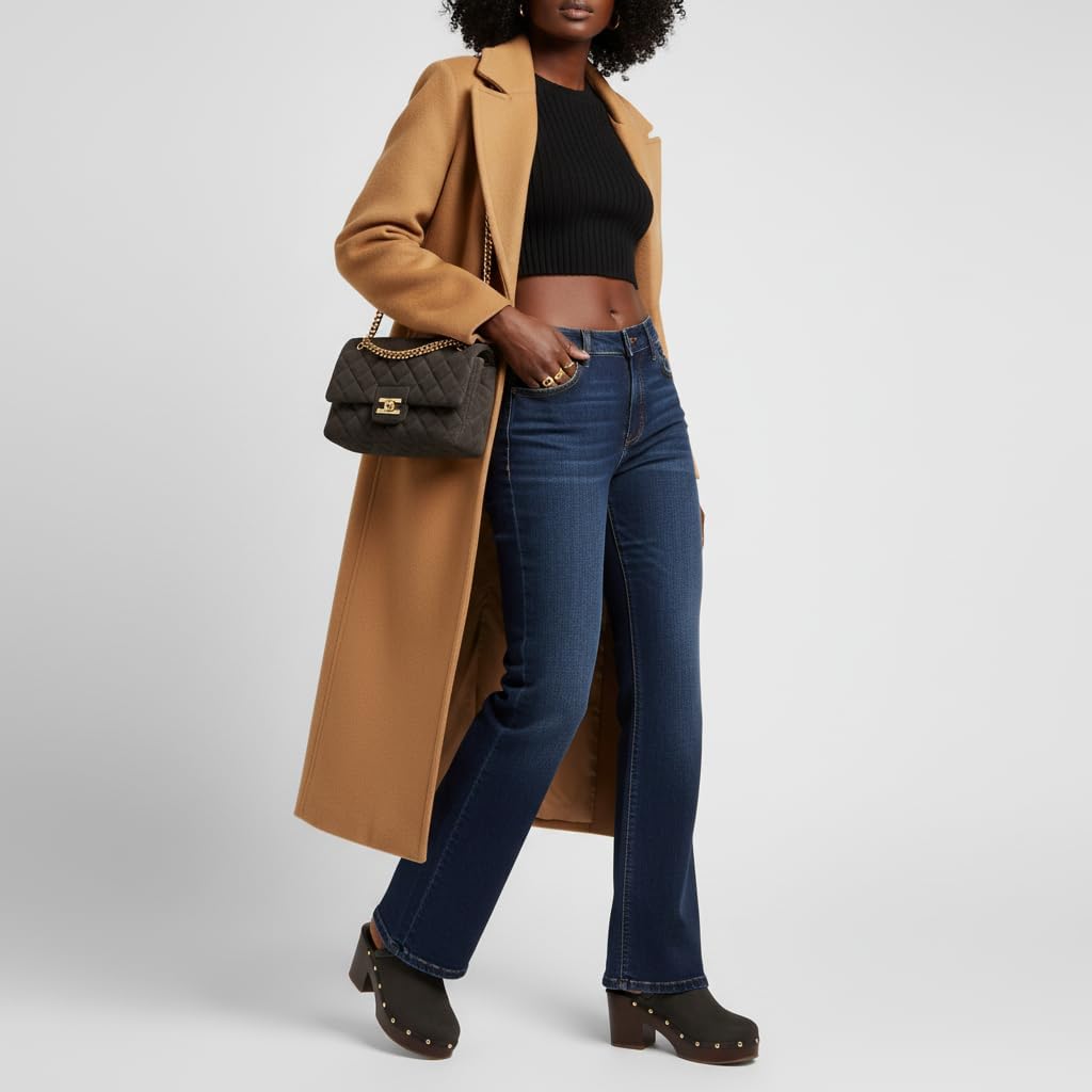 CUSHIONAIRE Women's Guest Faux Wood Clog with Memory Foam Padding, Wide Widths Available - Image 9