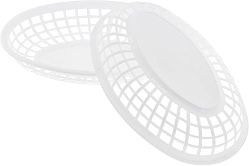 Miniatura 4 de FEOOWV Combo de cesta de comida rápida de estilo retro (12 unidades) y forro a cuadros (100 unidades). La cesta de comida rápida es apta