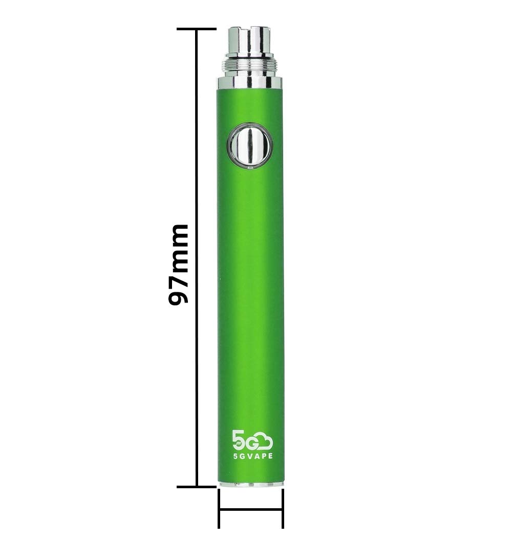 5GVAPE EVOD EGO elektronische Zigarettenbatterie,USB wiederaufladbare lang  anhaltende 650mAh,510 Faden E Shisha Vape Batterie für CE4 Tank  Zerstäuber,kein Nikotin keine E Flüssigkeit: Amazon.de: Elektronik & Foto