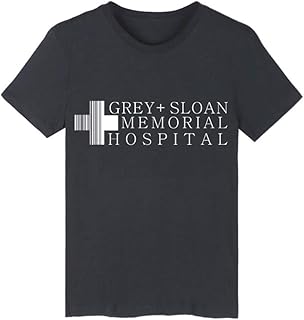 JYHOPE Grey Sloan Memorial Hospital Women's Short Sleeve Tees Shirts