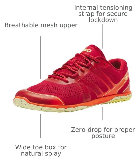 Image of Xero Shoes Men's HFS II Barefoot Running Shoes