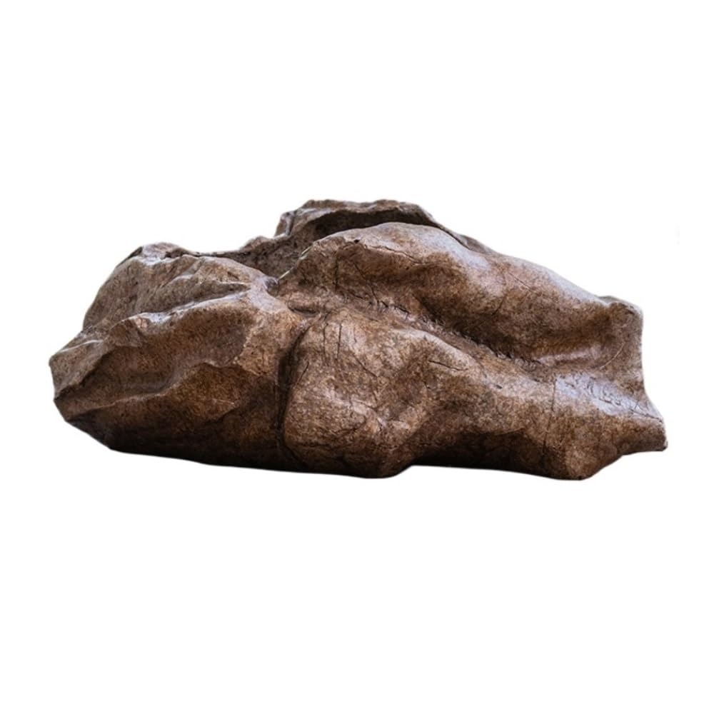 Pflanzgefäß aus Beton for den Garten im Freien, Bonsai-Blumentopf, Pflanzenbehälter for den Innenbereich, Ornament(Small)