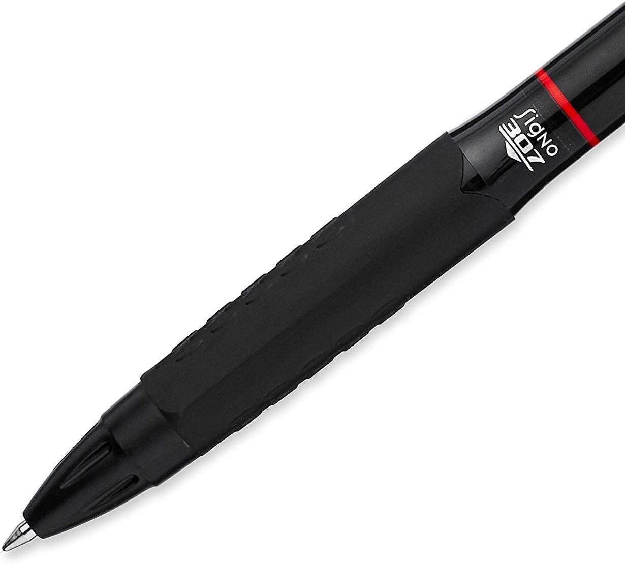 uni-ball Signo 307 - Fine Retractable Rollerball Pen - Pack of 10 - Red Ink - UMN-307, Multicolor, 1 count (Pack of 10) - Image 3