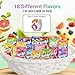 Kool Aid Packets Ultimate Variety (18 Falvors, 36 Packets) - Drink Mix - Includes Cherry, Grape, Lemonade, Mixed Berry, Strawberry, Tropical Punch and more PLUS 5 STICKERS By D.F. LUXURY