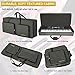 AKOZLIN 61-Key Full Padded Keyboard Gig Bag, 41.7”×17.3”×6.3”Portable Electric Piano Keyboard Case Foldable Bag