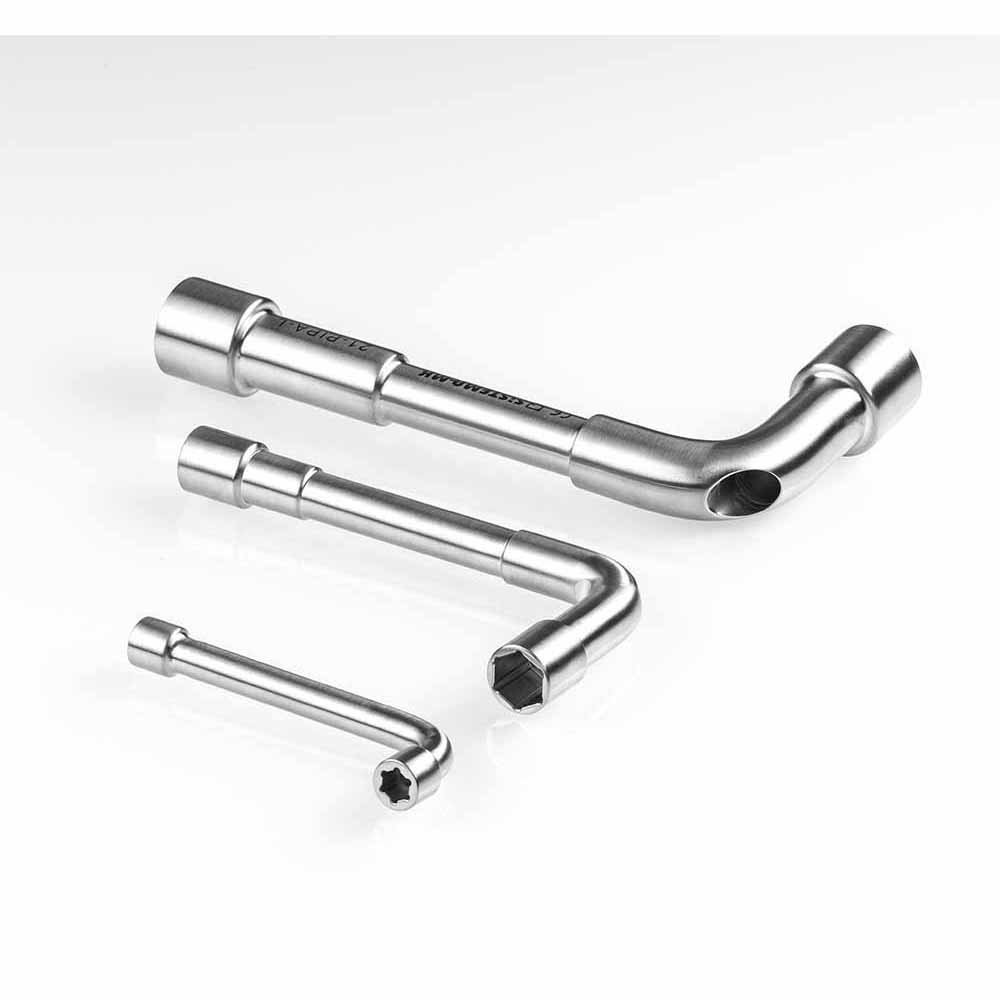 22,0 mm lpattern socket wrench, stainless steel