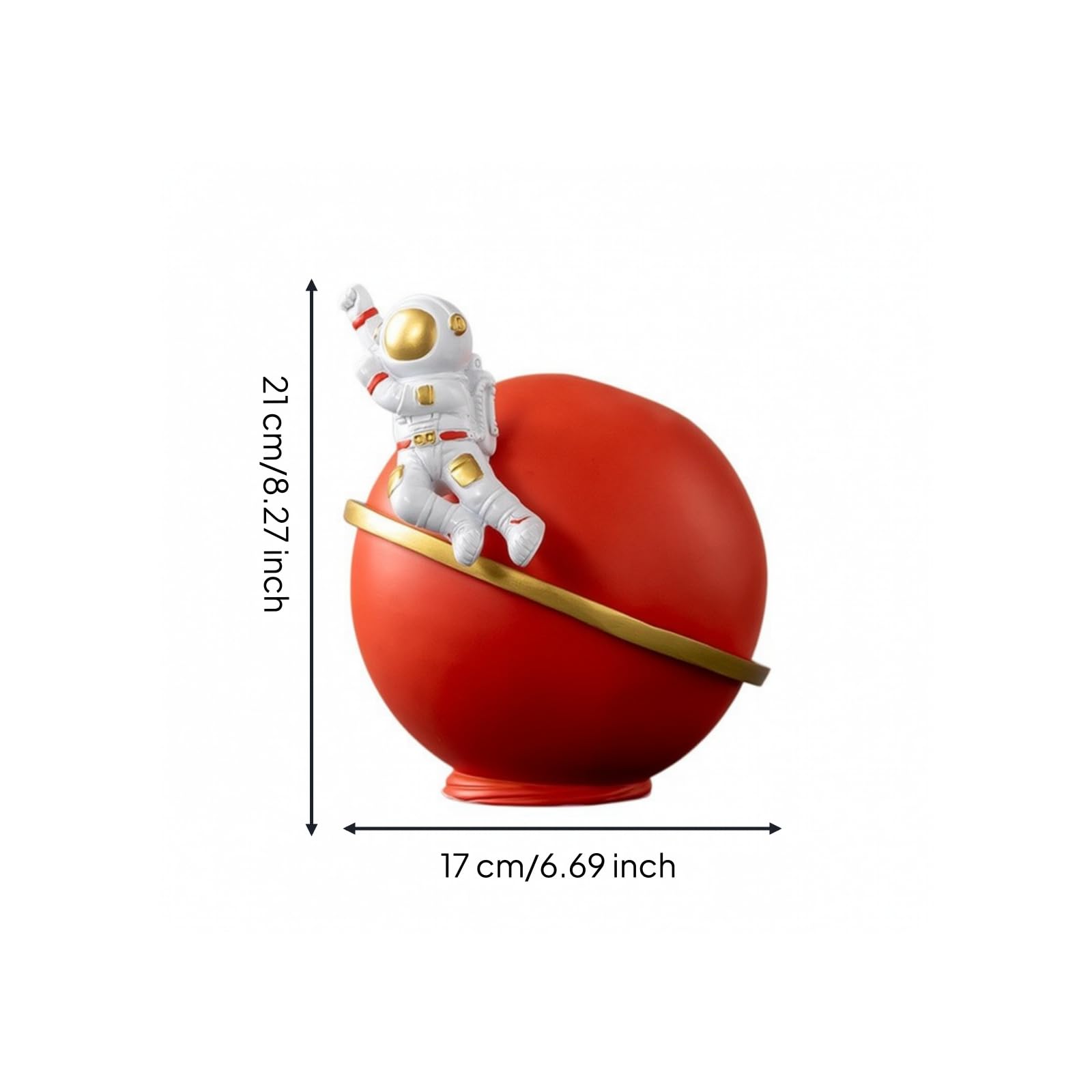 rockible Organizzatore da Tavolo Ornamentale | A Tema Spazio, Elegante, Decorazione, per Scrivania