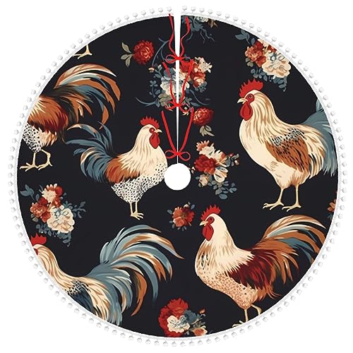 Jupe de sapin de Noël imperméable anti-tache pour déco de ferme - 3