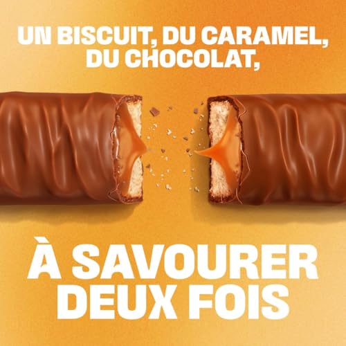 Barres Chocolatées Biscuits Enrobés De Et Caramel Twix Les 10 Barres De 50g - vue 6