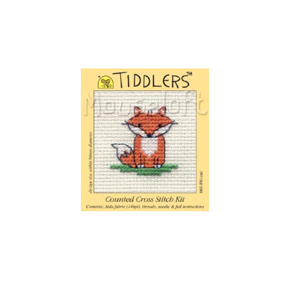 Mouseloft Tiddler Cross Stitch Kit - Little Fox