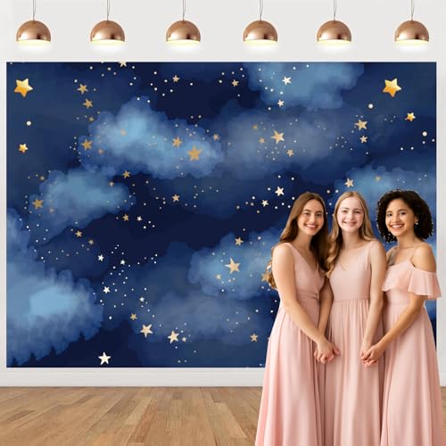 Fondo Fotográfico Estrellas 7x5FT Vinilo miniatura 3