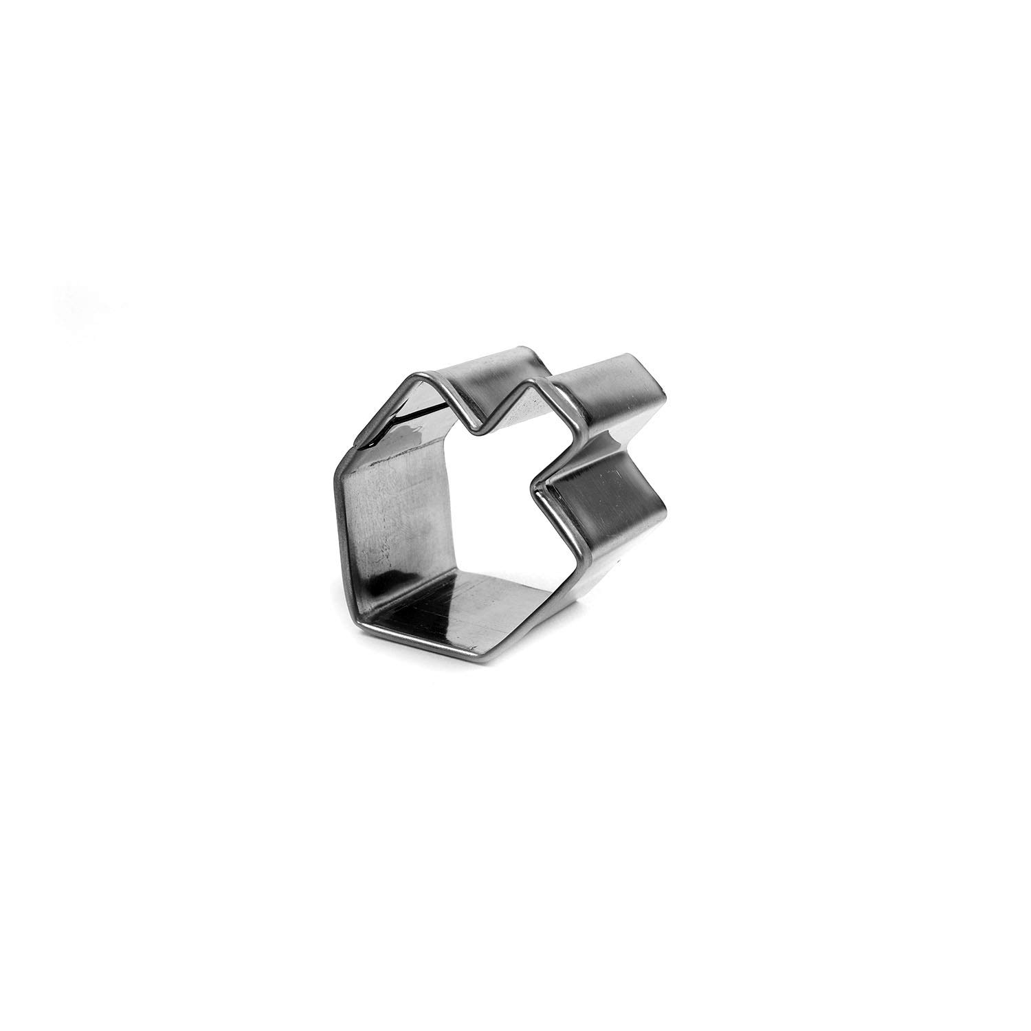Stainless Steel Dreidel Cookie Cutter 1-3/16 Inch x 1-3/4 Inch x 1 Inch High