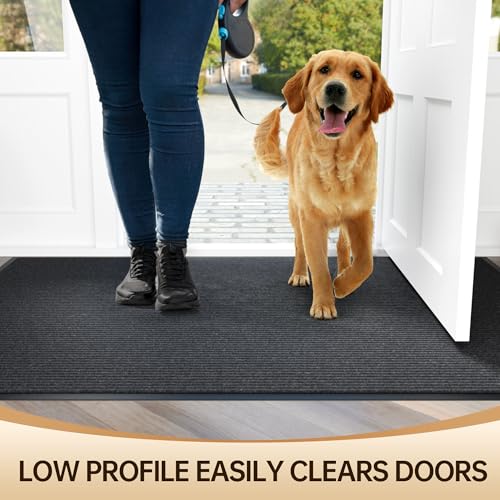 Amyracel-Sturdy-Front-Door-Mat-Outside-Entrance-5-x-3-Absorbent-Dirt-Trapper-Outdoor-Door-Mat-Non-Slip-Door-Mat-Indoor-Entrance-Low-Profile-Welcome-Mats-for-Front-Door-Patio-Porch Amyracel Sturdy Front Door Mat Outside Entrance 5 x 3 Absorbent Dirt Trapper Outdoor Door Mat Non Slip Door Mat Indoor Entrance Low Profile Welcome Mats for Front Door Patio Porch