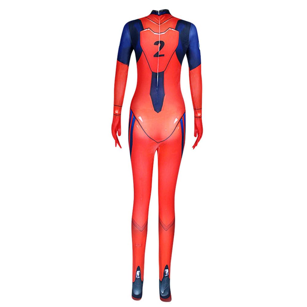 Asuka Langley Soryu kostium cosplay Asuka Langley Soryu Ayanami Rei kombinezon na Halloween, stroje anime, kostiumy dla kobiet