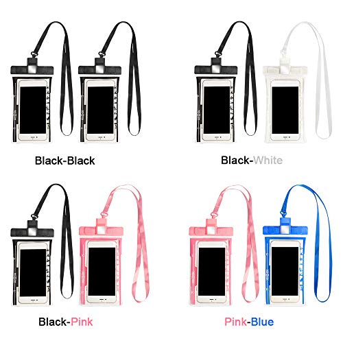 Anself 2 PCS Telefone À Prova D 'Água Bolsa de 6.3 Polegada Telefone Caso Embutido De Emergência Ap