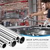 uxcell 304 Stainless Steel Capillary Tube Tubing 2.2mm ID 3.2mm OD 300mm Length 0.5mm Wall