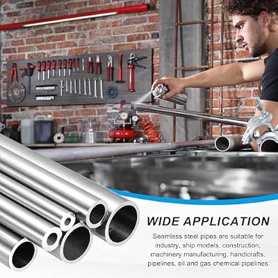 uxcell 304 Stainless Steel Capillary Tube Tubing 2.2mm ID 3.2mm OD 300mm Length 0.5mm Wall
