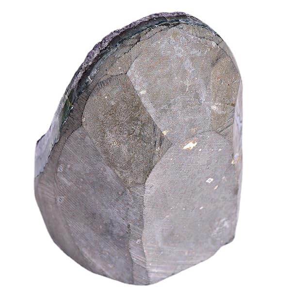 NIBHZ Naturalny ametyst - Kamień z kryształowych gromad z Urugwaju Kwarc z surowego geody - Deep Purple Color,600~800g