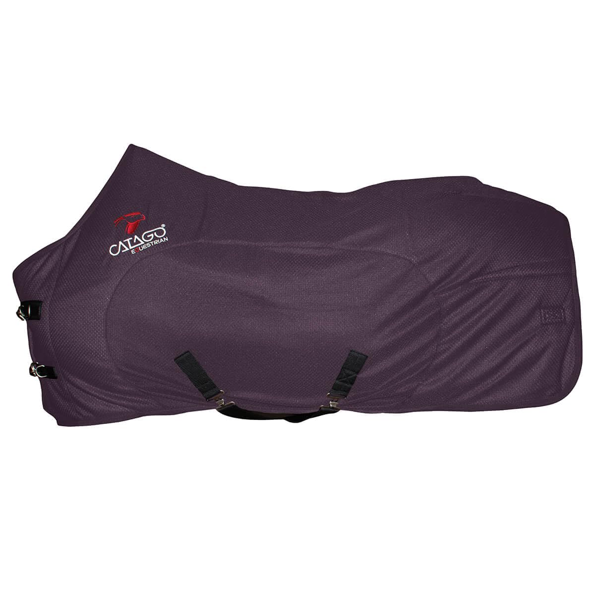 Tapis de selle prune Catago FIR-TECH pour l entraînement