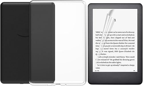 for Kindle 2022 Case Clear and Screen Protector 6 Inch,2023 Kindle Cover 11th Generation All-New, Funda para Tienda 11 Gen Basic Skin Soft Slim