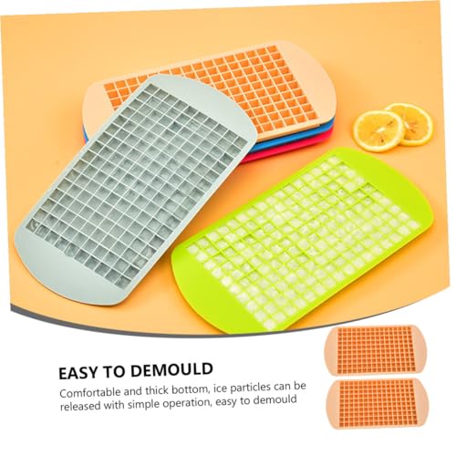 2 piezas molde flexible de silicona para hielo mini miniatura 4
