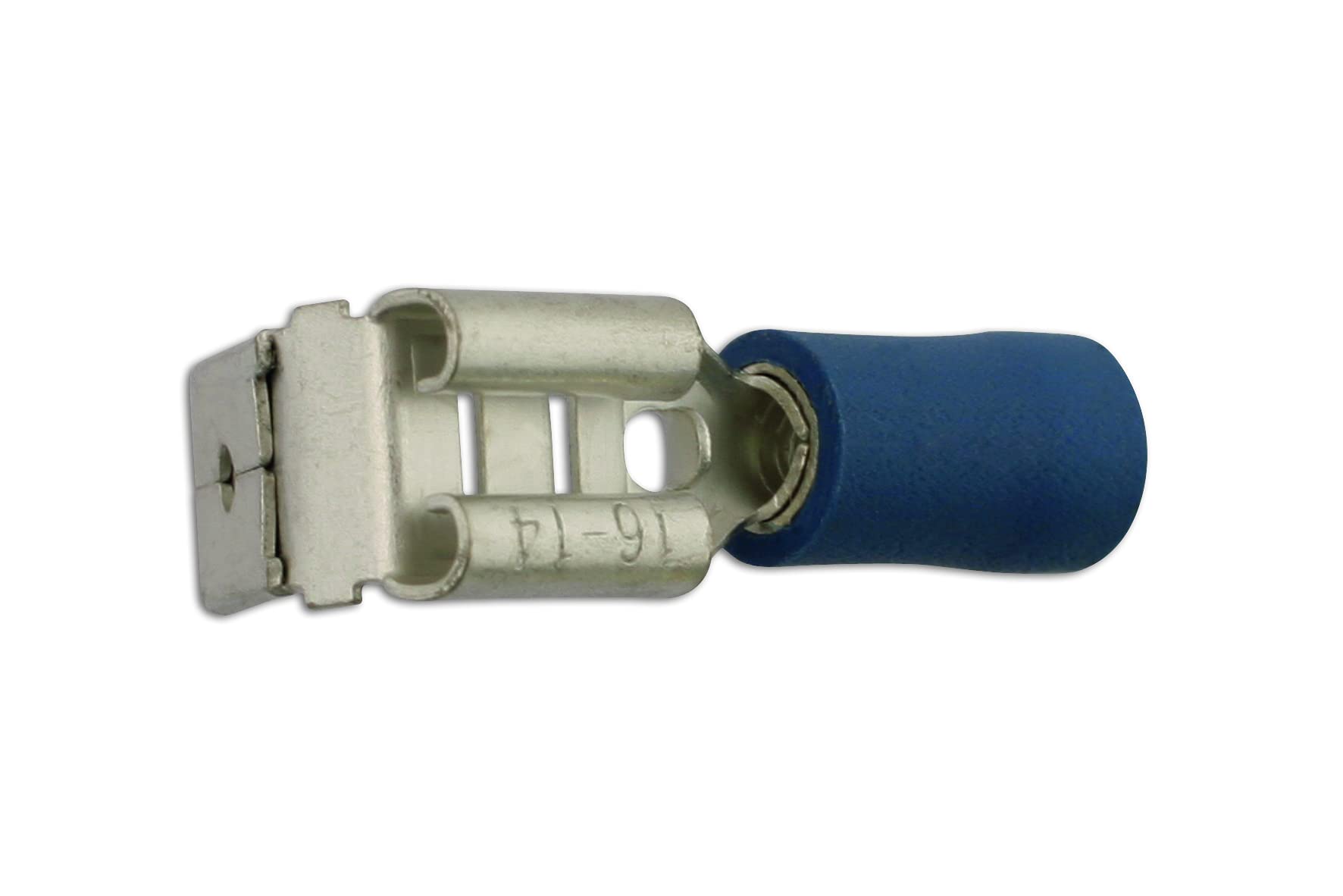 Connect 30189 Blue Piggyback Terminal 6.3mm 100pc